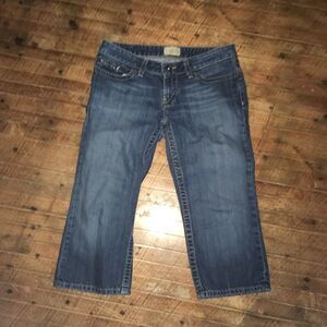 BKE 28 straight leg denim normcore basics beachy capris
